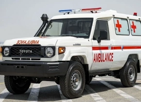 Toyota Landcruiser LC 78 Hardtop Ambulância
