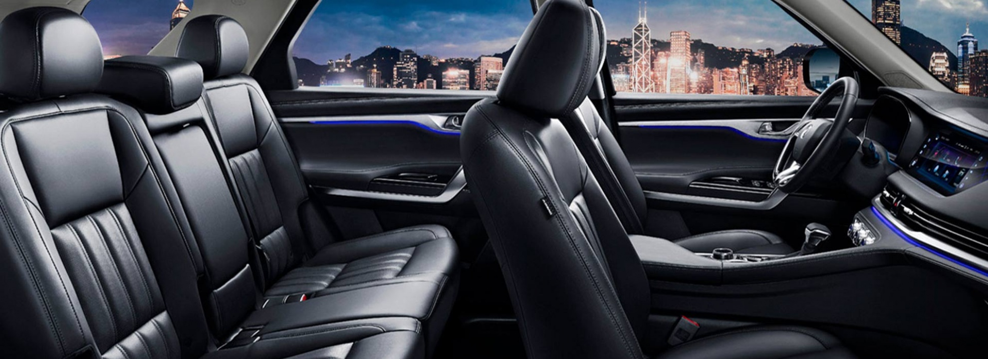Changan cs95 интерьер
